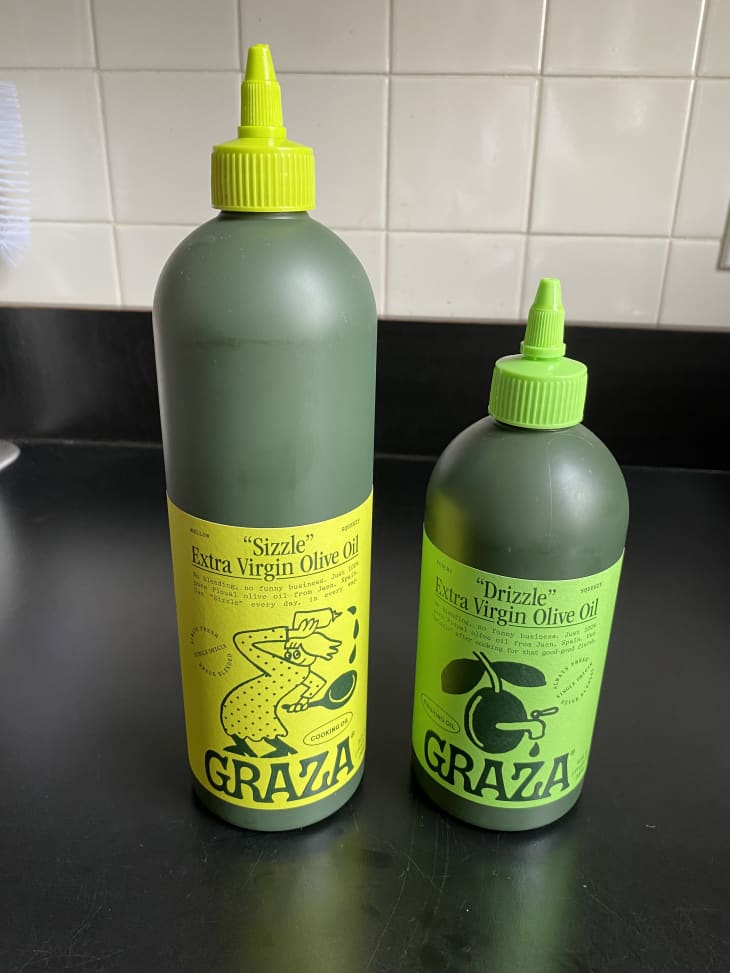 Graza Sizzle And Drizzle Extra Virgin Olive Oil Review Apartment Therapy